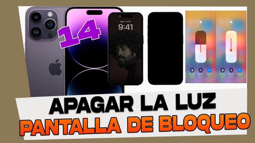 como apagar la pantalla iphone 14