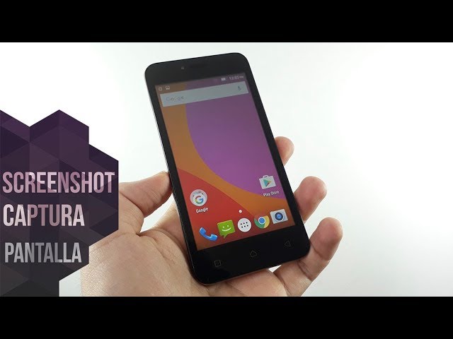 como capturar pantalla celular lenovo k5
