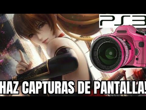 como capturar pantalla de play 3