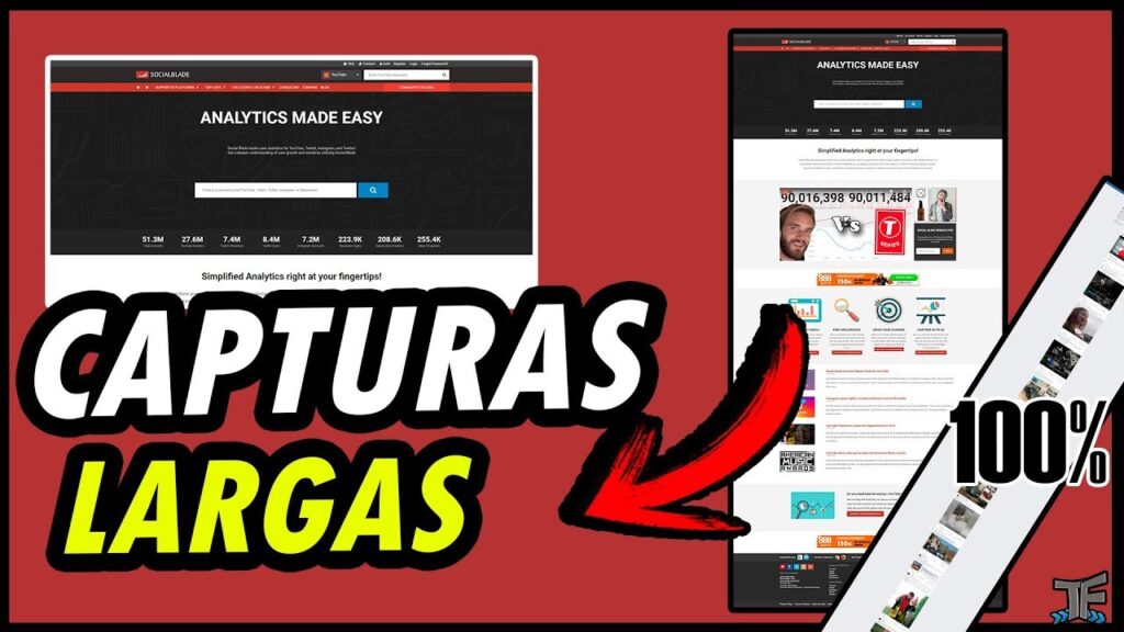 como capturar pantalla larga en pc