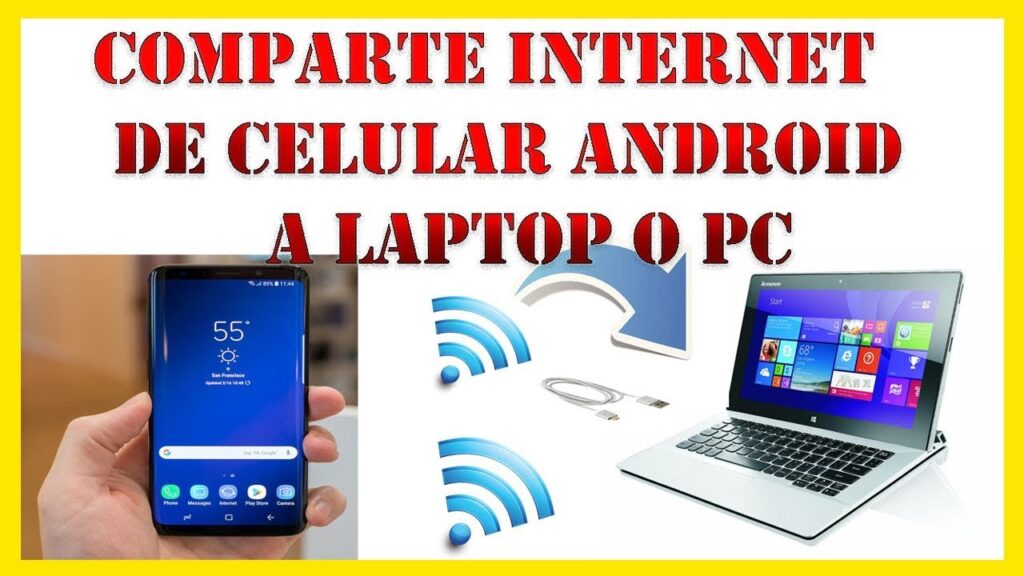 como compartir internet a mi laptop
