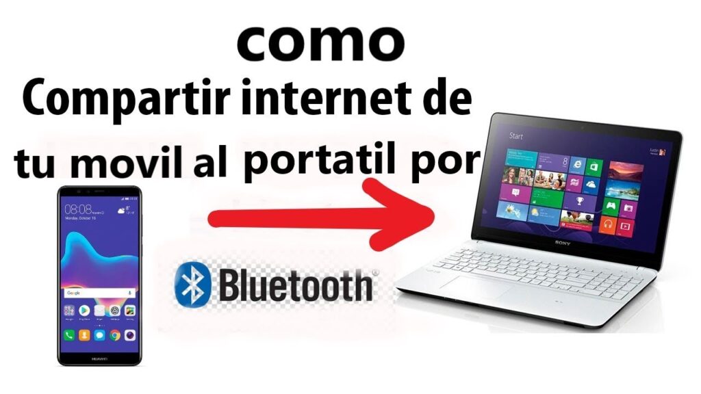 como compartir internet por bluetooth a una laptop