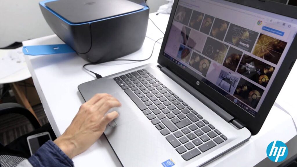 como conectar una impresora hp a una laptop