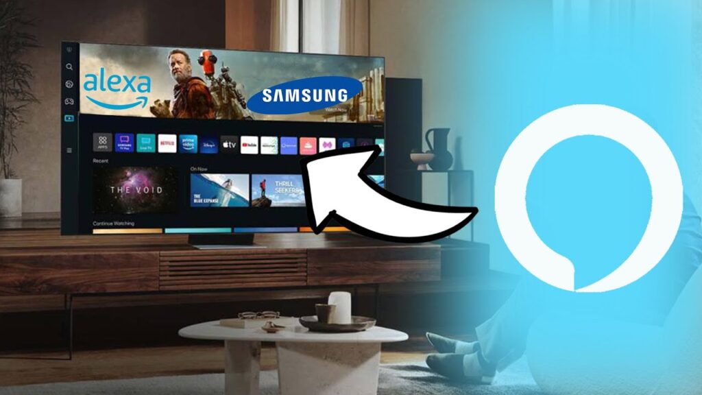 como configurar alexa en pantalla samsung