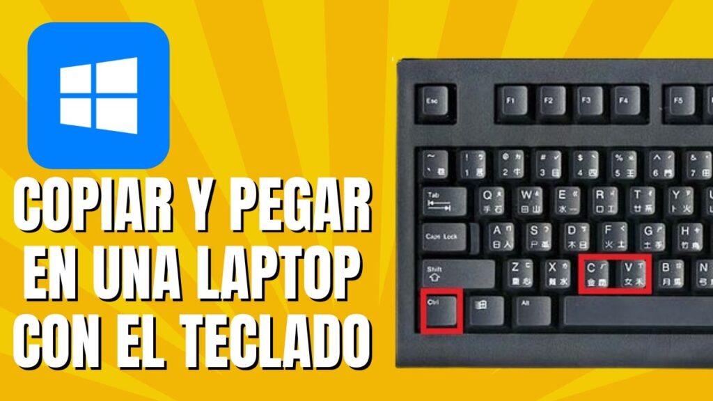 como copiar y pegar en laptop hp