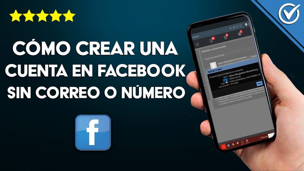 como crear un facebook sin número de teléfono ni correo