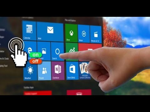 como desactivar pantalla tactil laptop hp
