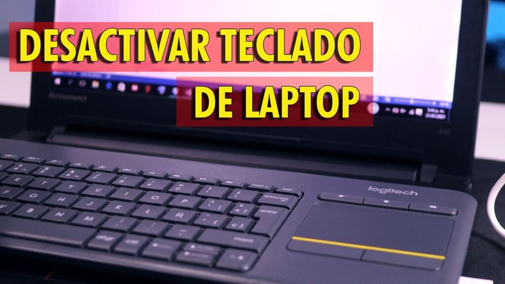 como desativar teclado en laptop
