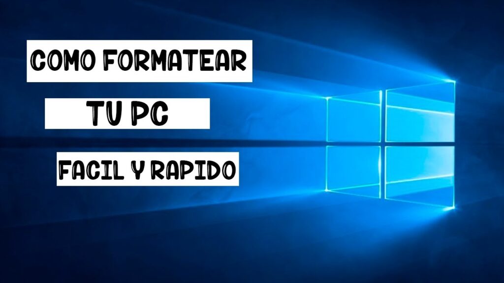como formatear laptop de manera segura