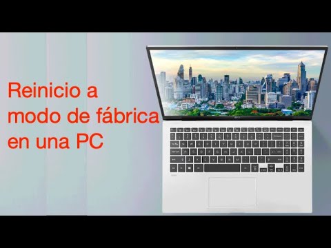 como formatear una laptop lg