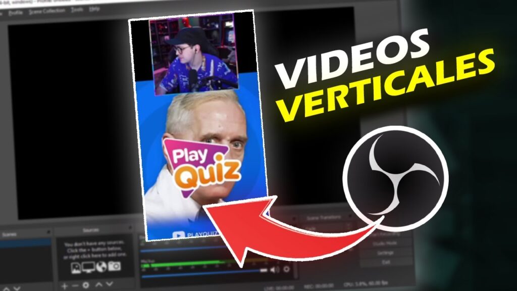 como grabar pantalla vertical