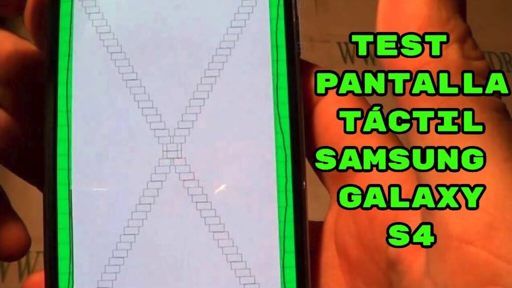 como hacer test de pantalla en android