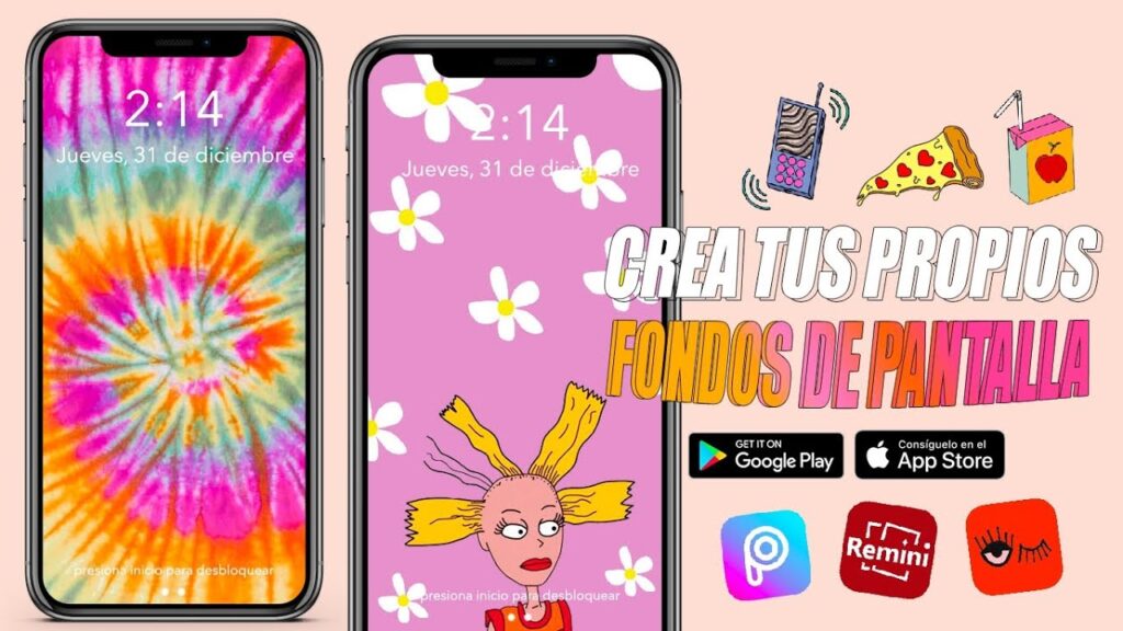 como hacer tu propio fondo de pantalla para celular