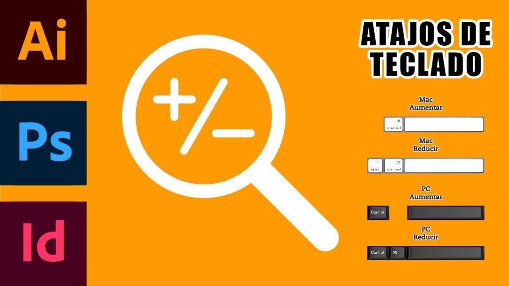 como hacer zoom en illustrator en laptop