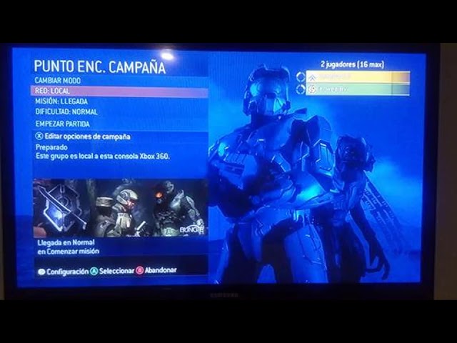como jugar halo 3 en pantalla dividida online