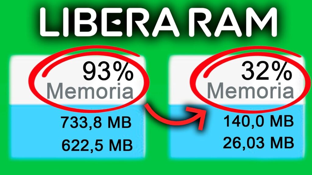 como liberar memoria ram de mi laptop