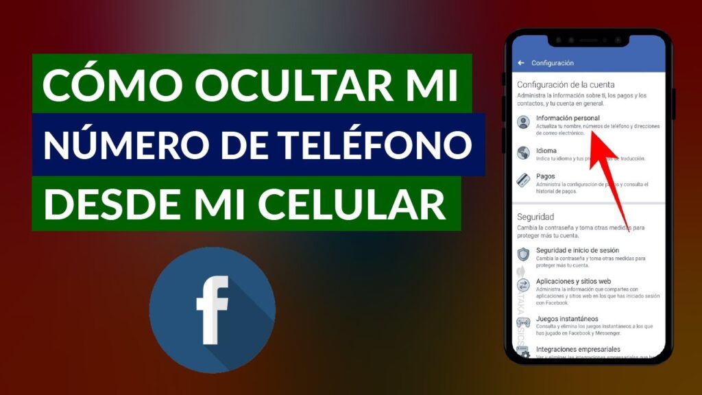 como ocultar número de teléfono en facebook lite