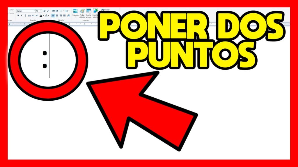 como poner 2 puntos en laptop