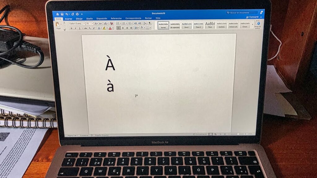 como poner acentos en laptop mac