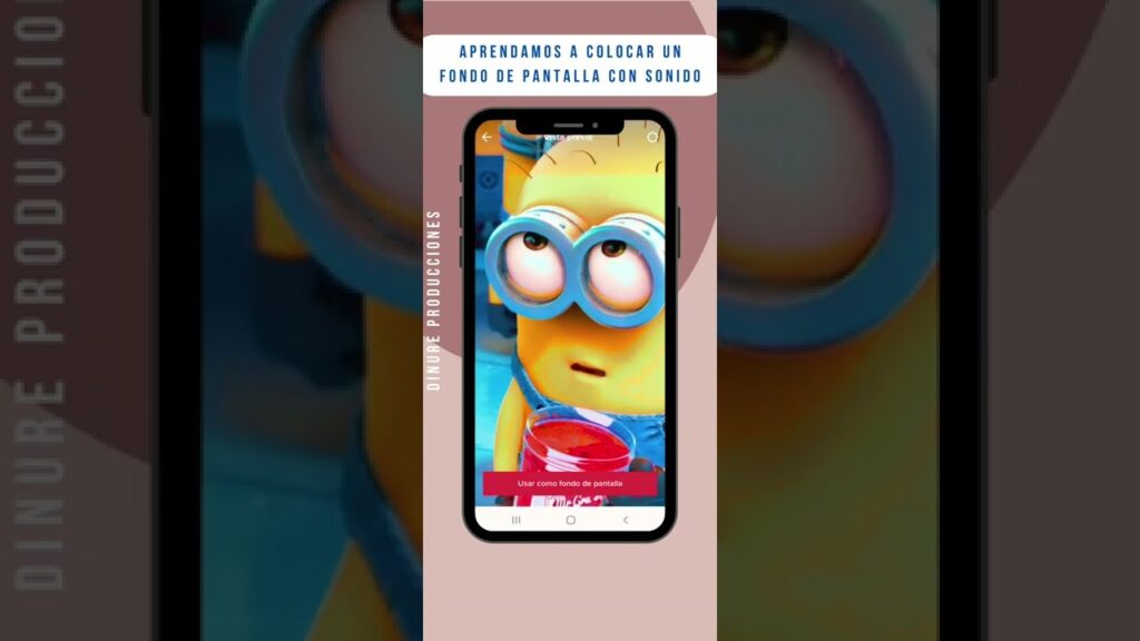como poner fondo de pantalla con sonido