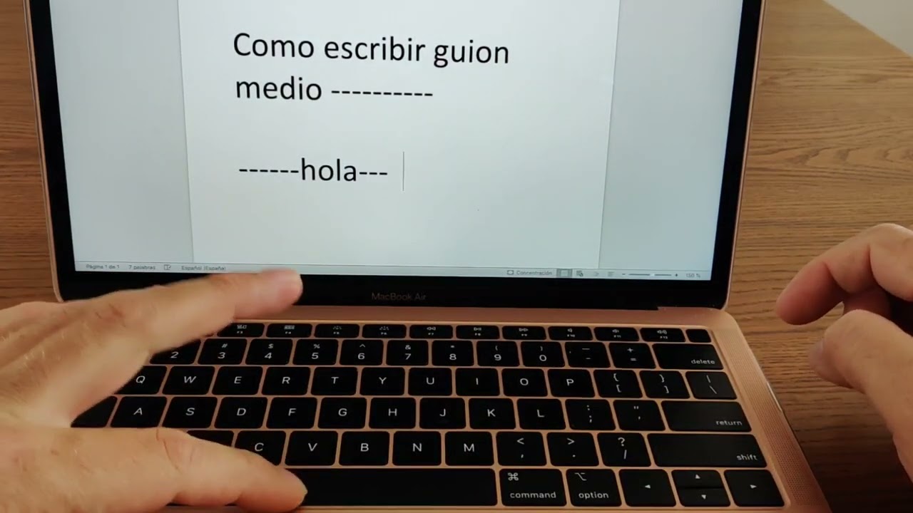 Como Poner El Guion En Una Laptop Hp terralias.com