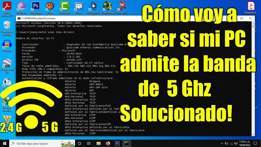 como saber si mi laptop es compatible con 5g
