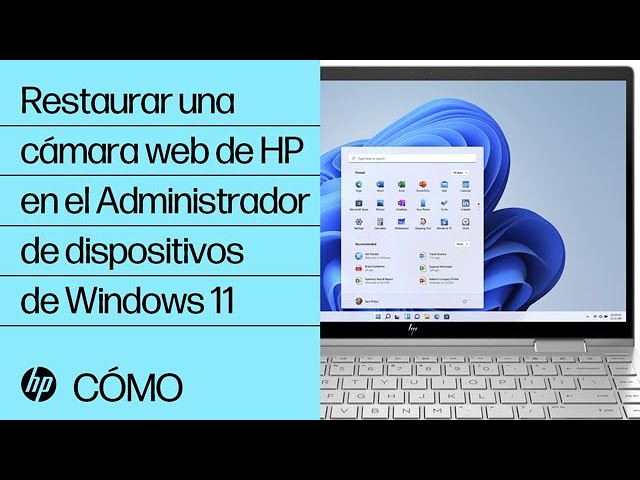 como solucionar problema de camara en laptop hp