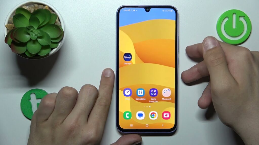 como tomar captura de pantalla en samsung a34 5g