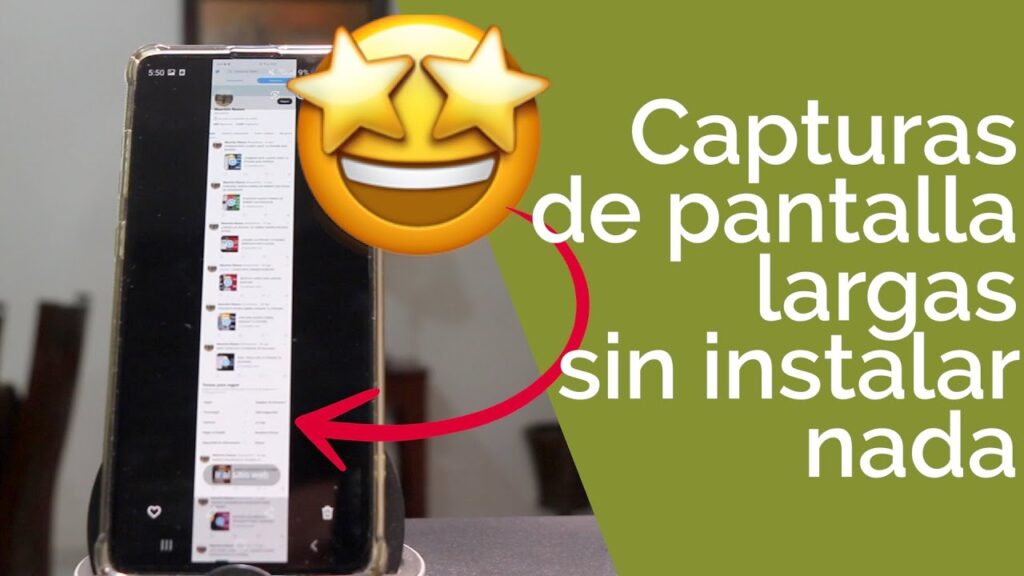 como tomar captura de pantalla mas grande