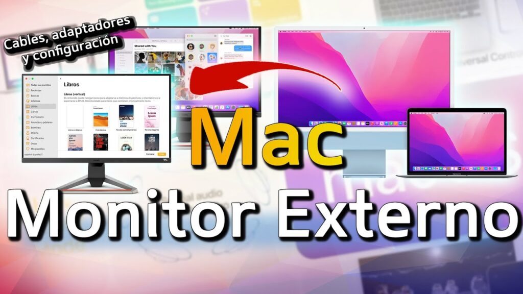 como usar pantalla independiente mac