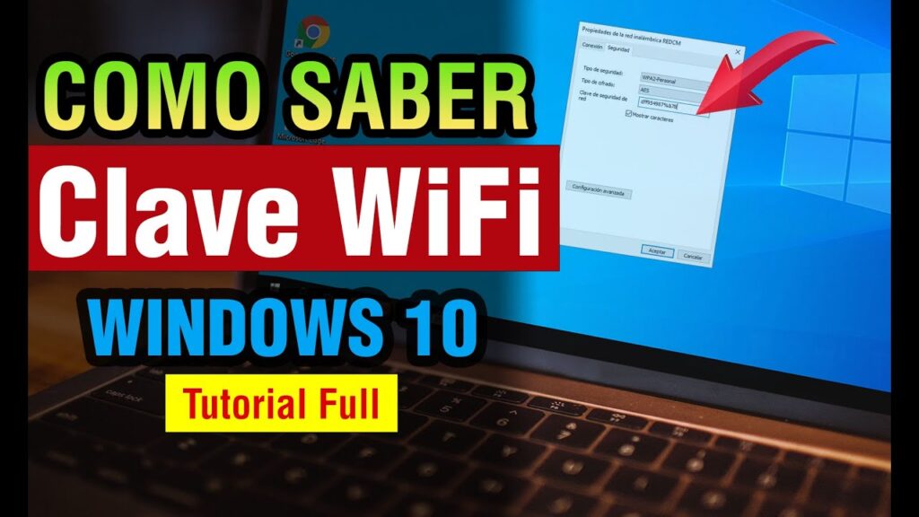 como ver la contraseña de wifi en mi laptop