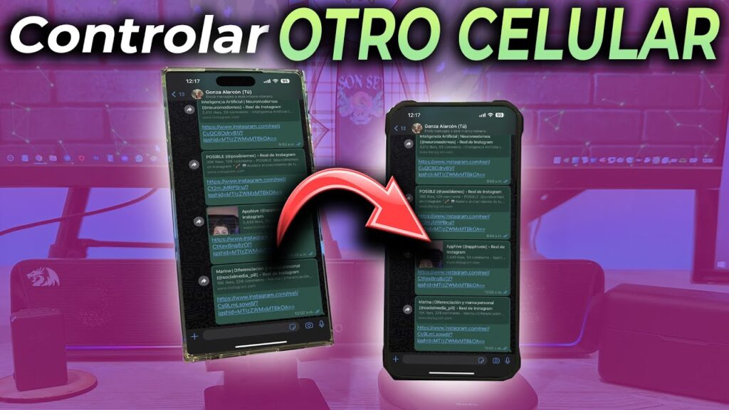 como ver la pantalla de otro celular en el mío
