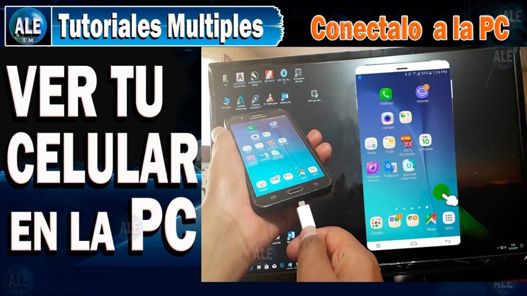 como ver pantalla de celular en pc