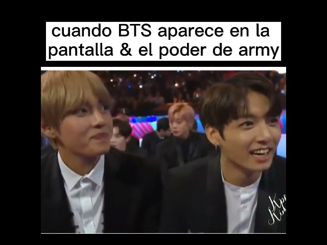 cuando bts aparece en la pantalla