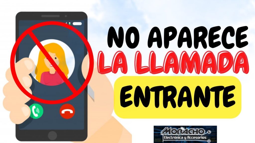 cuando recibo llamadas no aparece en la pantalla