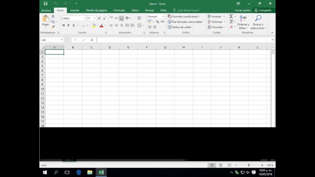 cuando uso excel parpadea la pantalla