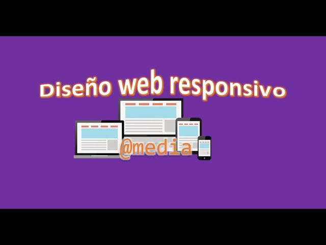diseño web que se adapta a diferentes tamaños de pantalla
