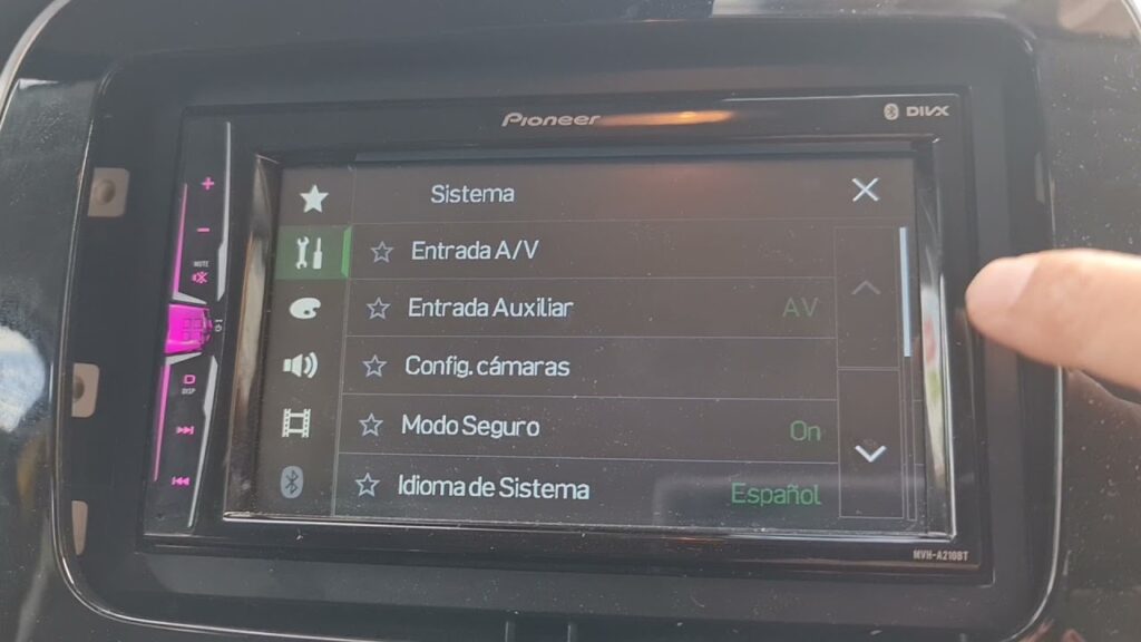 estereo pioneer con pantalla como conectar bluetooth