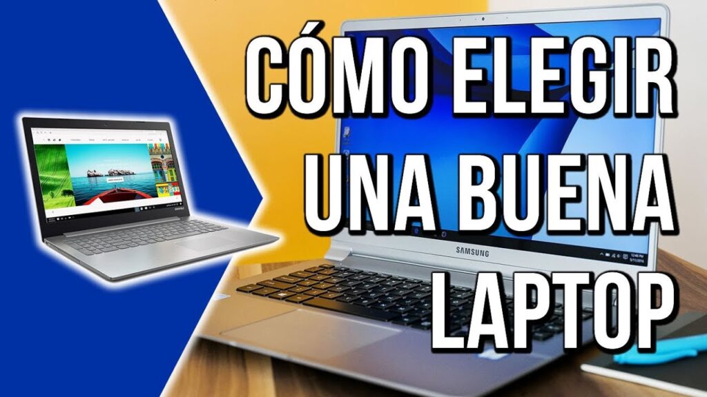 para comprar una laptop que debo saber