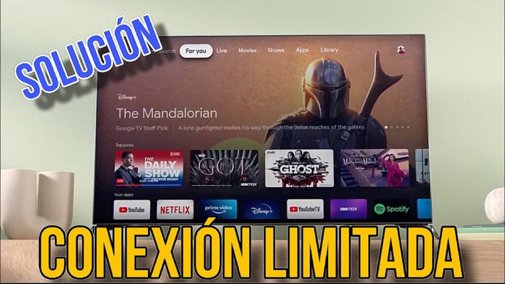 por que aparece conexion limitada en mi pantalla