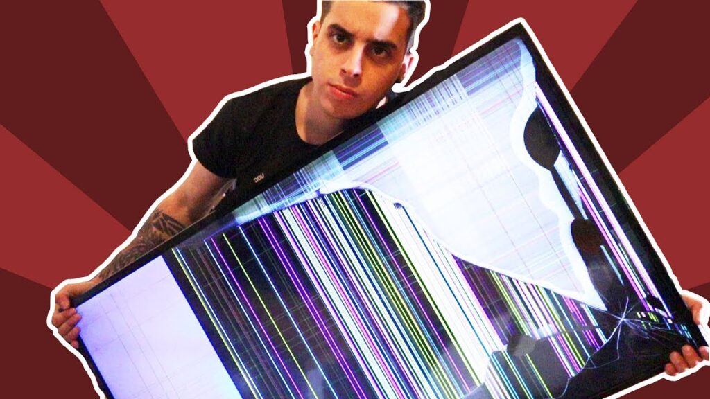 que hacer con una pantalla descompuesta