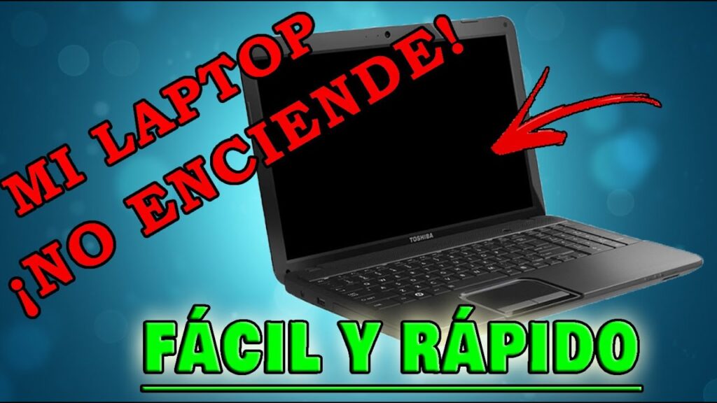 que hacer cuando la mini laptop no prende