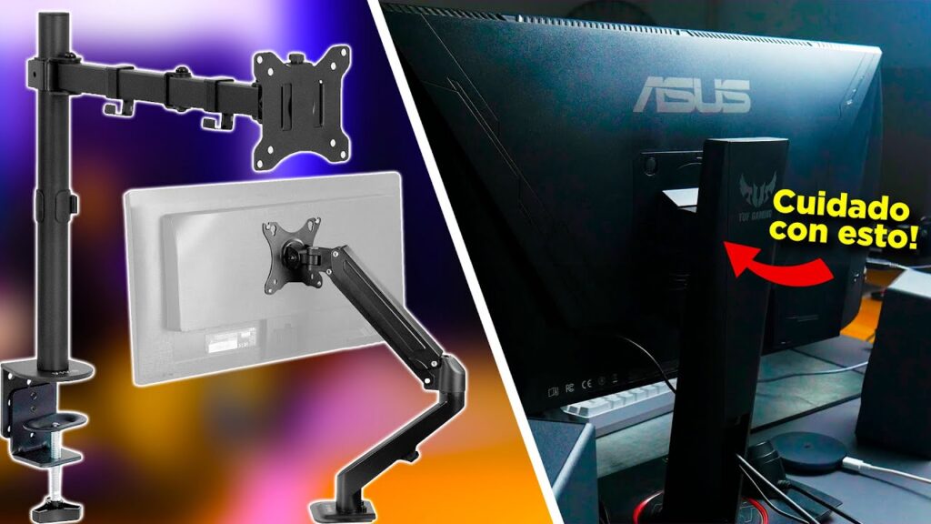 qué monitores permiten que su pantalla gire sobre la base