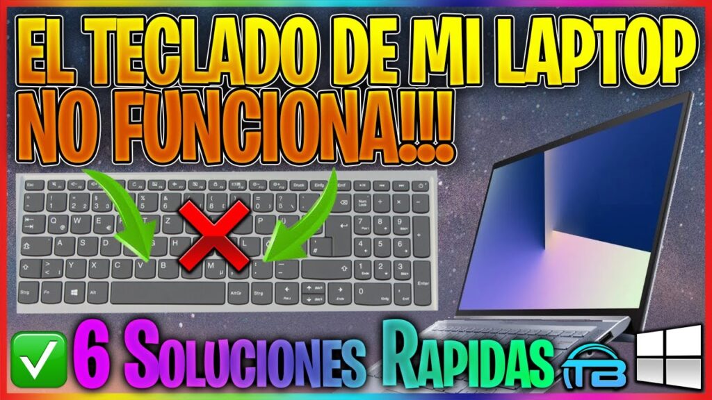 que pasa cuando el teclado de una laptop no funciona