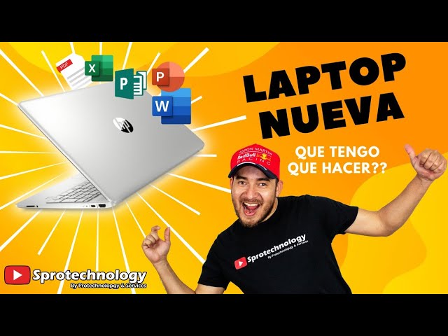 que programas trae una laptop nueva