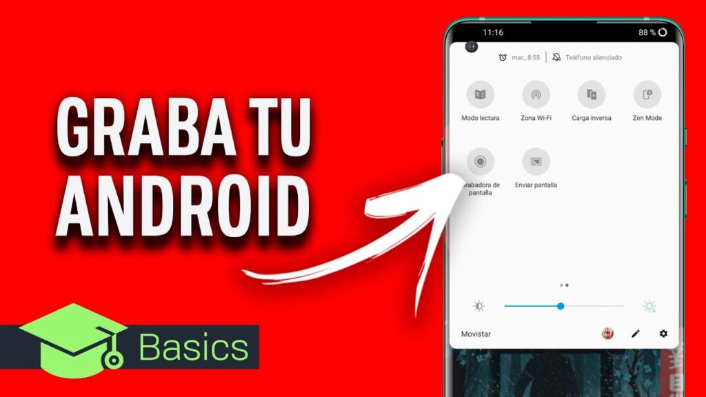 que significa grabar pantalla
