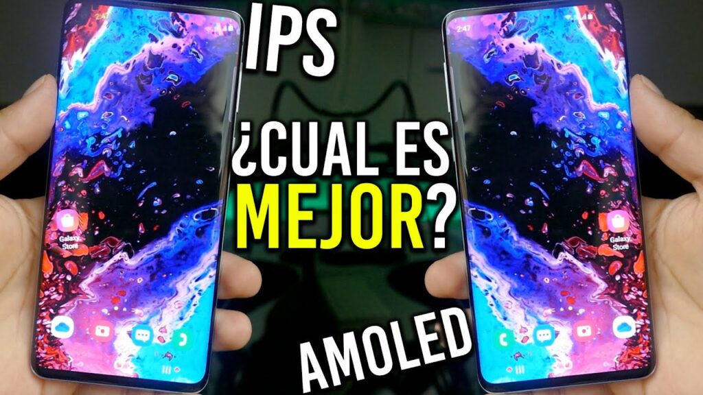 que significa pantalla lcd ips