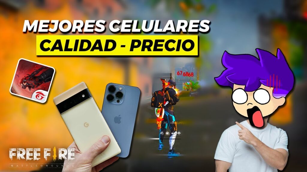 que teléfono sirve para jugar free fire