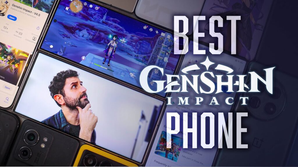 smartphones que rodam genshin impact