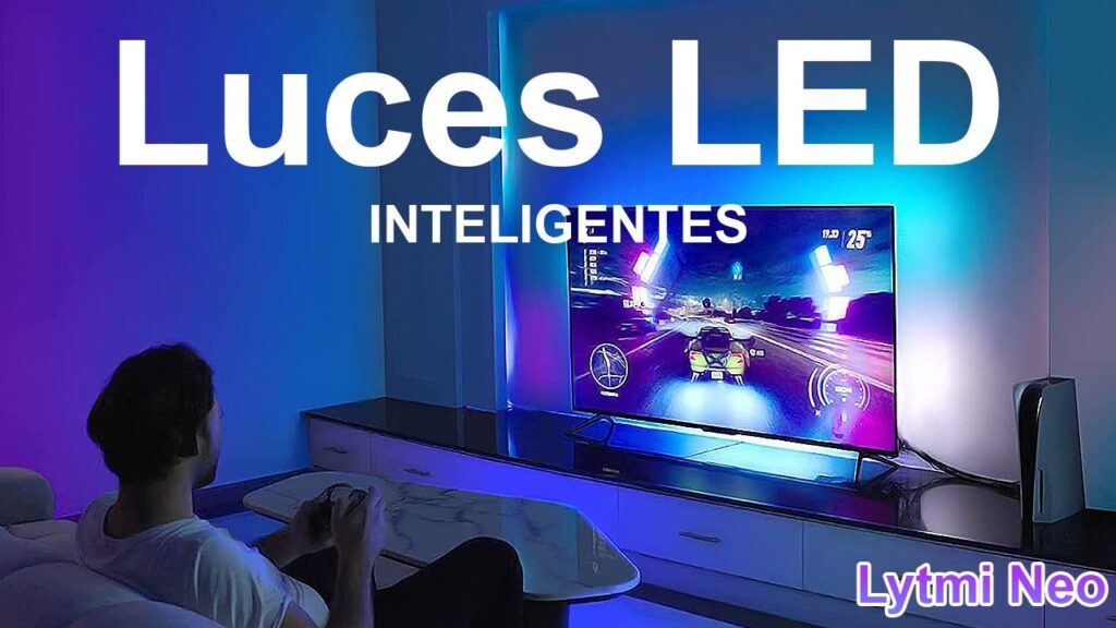 tira led que cambia de color con la pantalla
